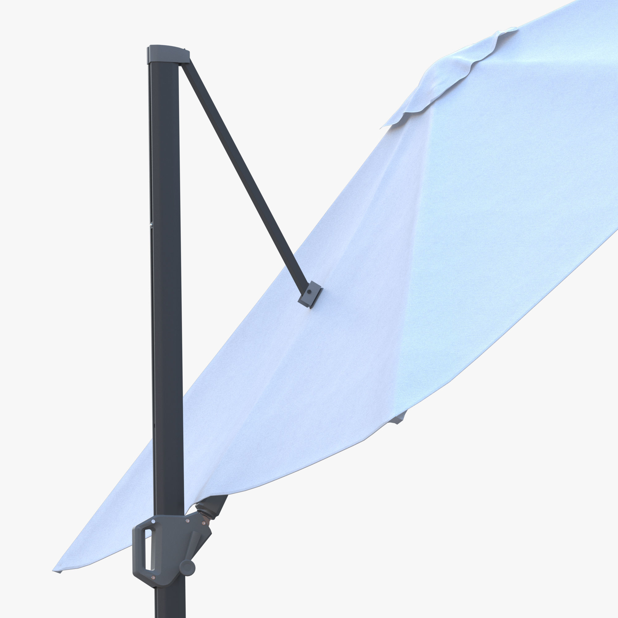 Outdoor umbrella Parasols Challenger T 3D model_6