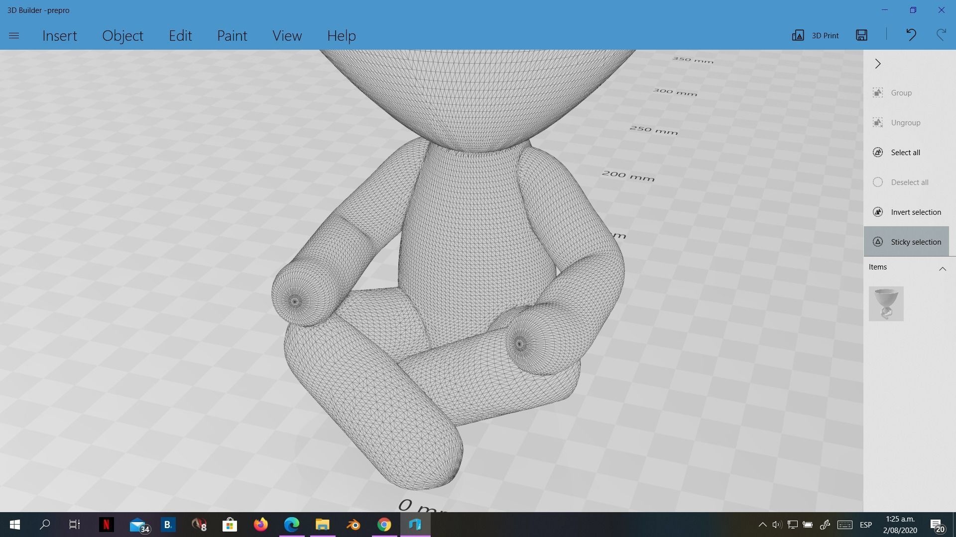 20 Pot plant with little person style 3D printable models 3D print model_41