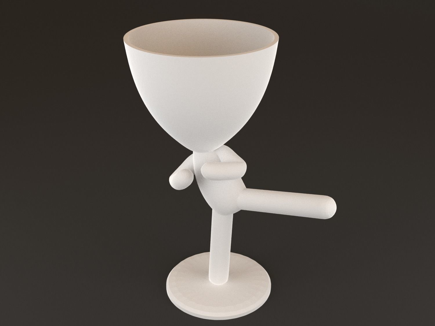 20 Pot plant with little person style 3D printable models 3D print model_56