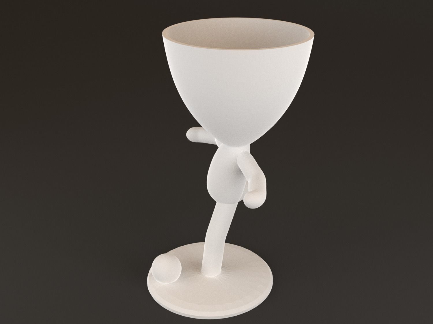 20 Pot plant with little person style 3D printable models 3D print model_48