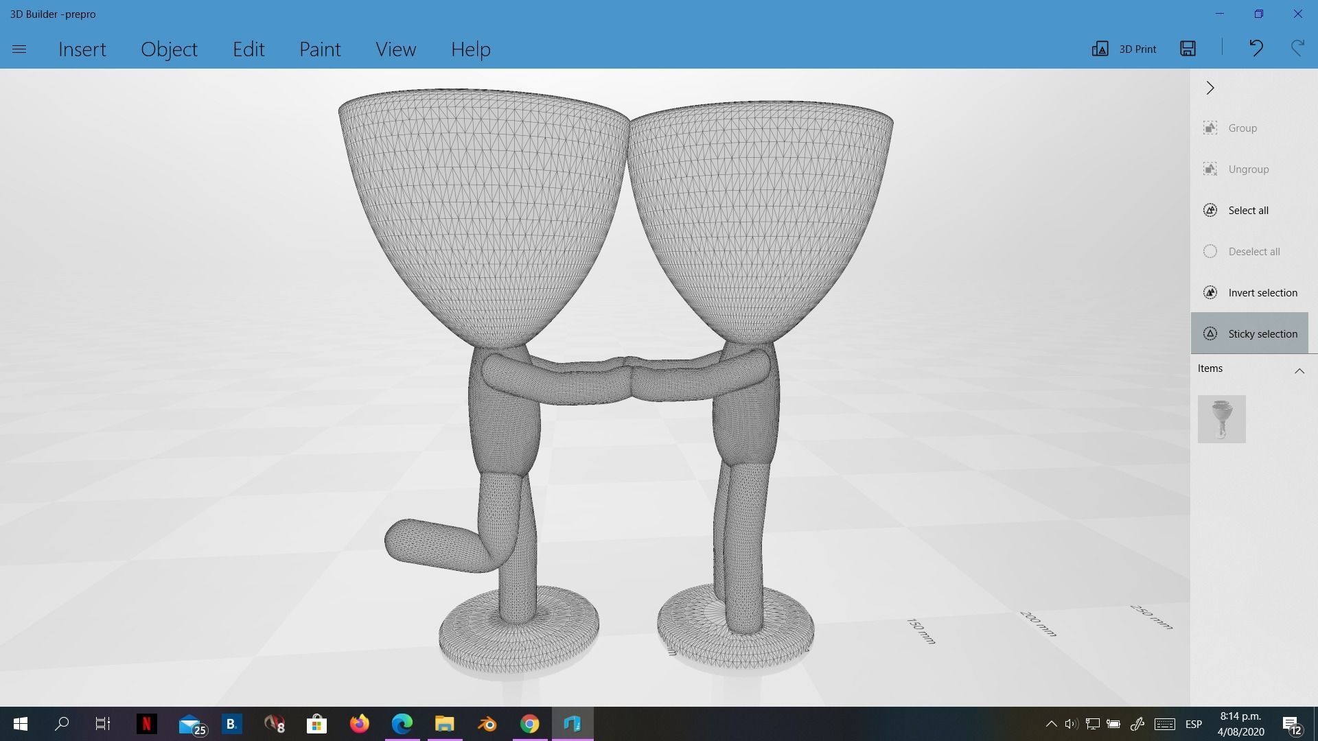 20 Pot plant with little person style 3D printable models 3D print model_32