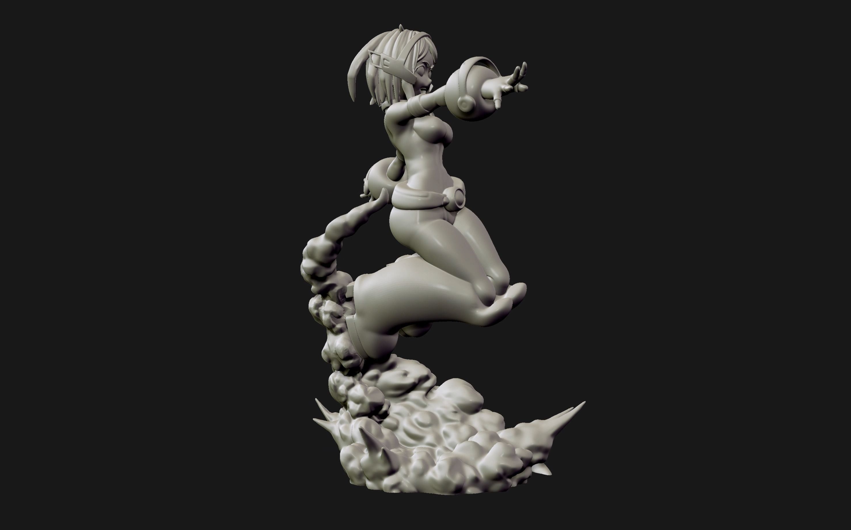 Ochako Uraraka - My hero Academia 3d print figurine 3D print model_26