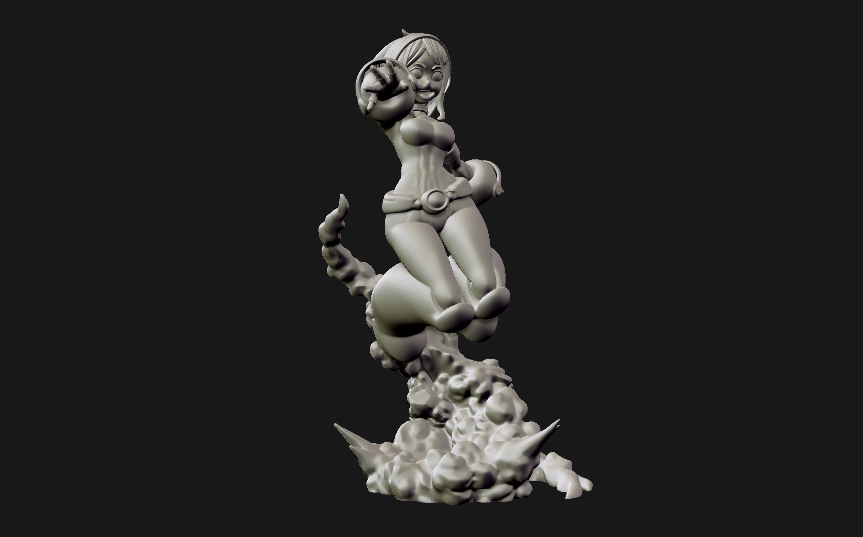 Ochako Uraraka - My hero Academia 3d print figurine 3D print model_29