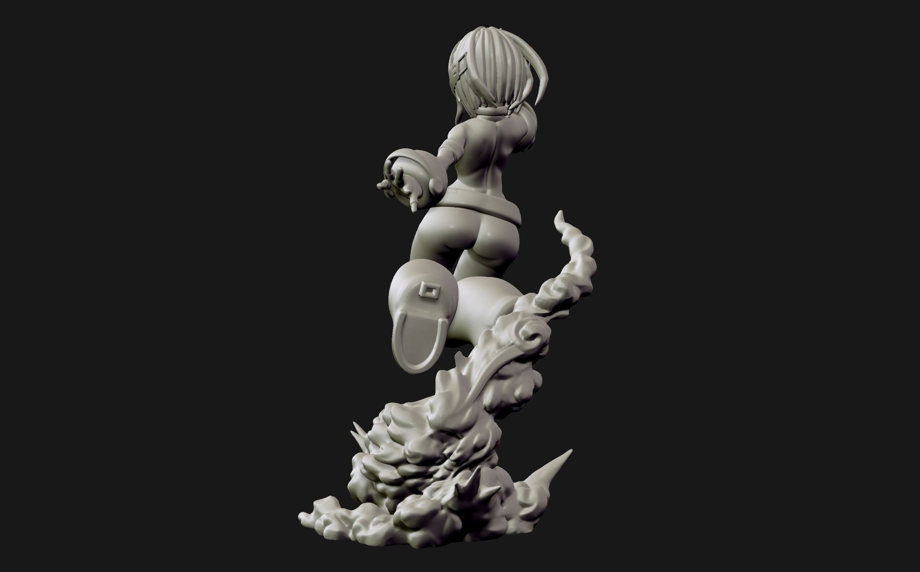 Ochako Uraraka - My hero Academia 3d print figurine 3D print model_12