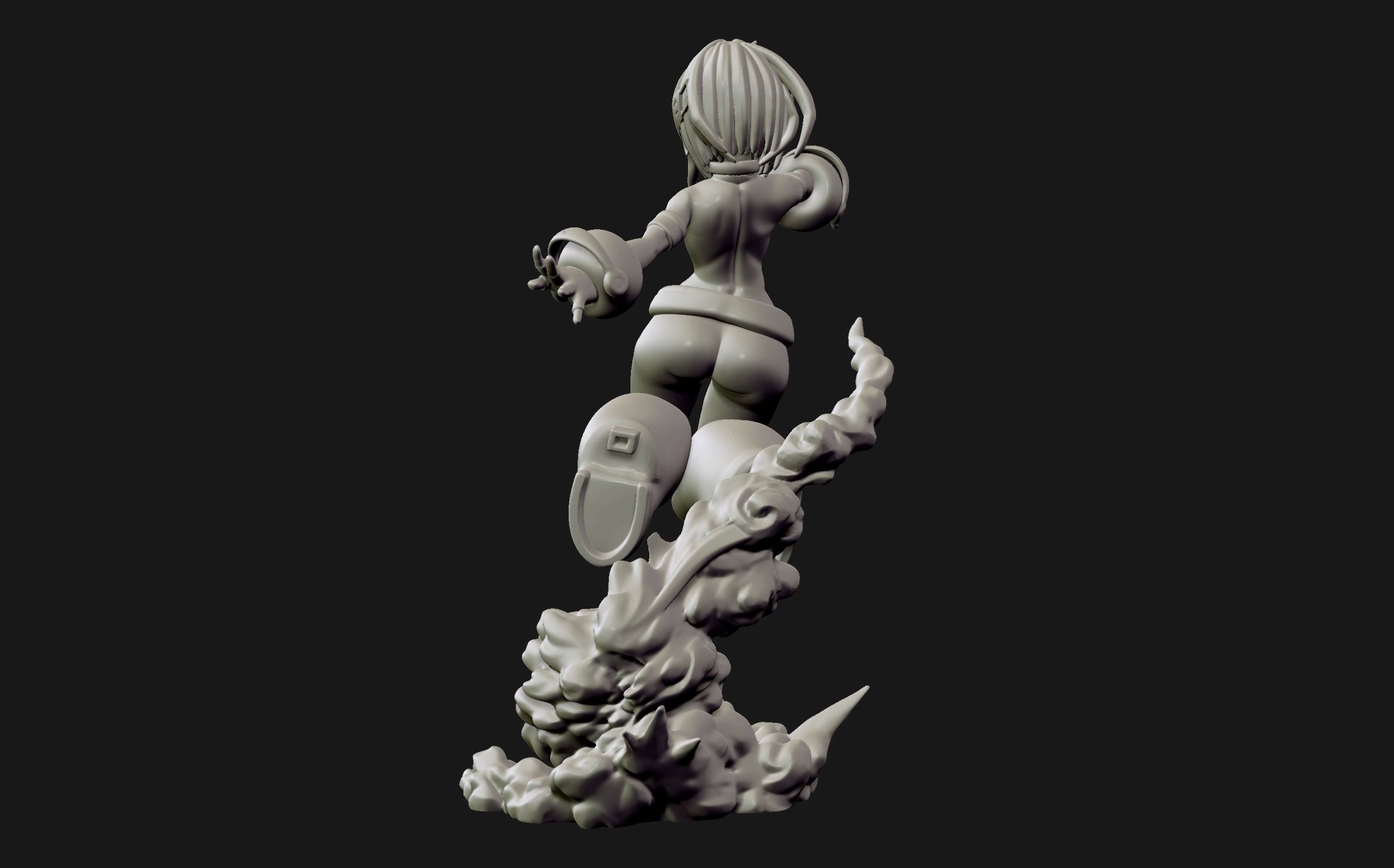 Ochako Uraraka - My hero Academia 3d print figurine 3D print model_14