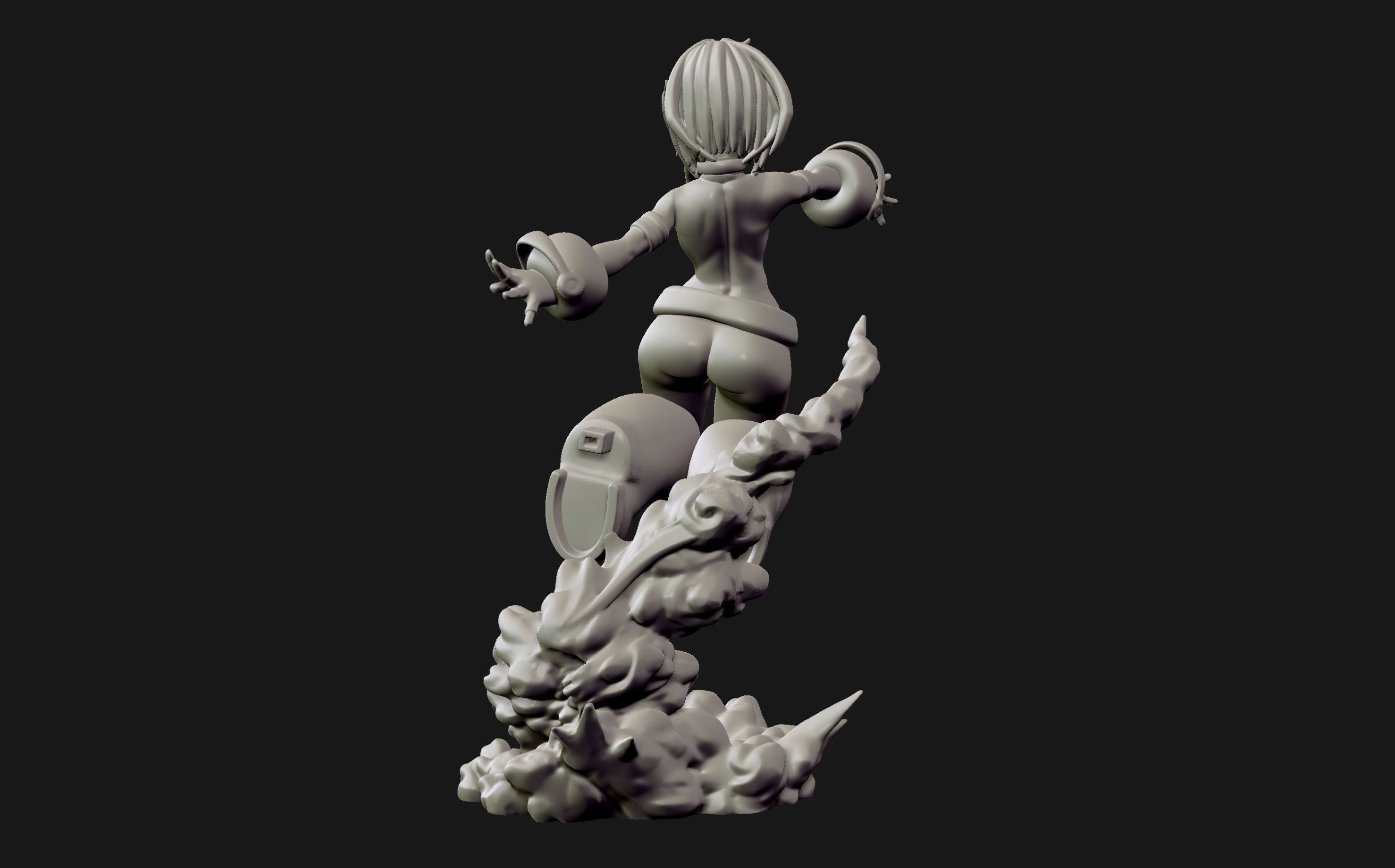 Ochako Uraraka - My hero Academia 3d print figurine 3D print model_19