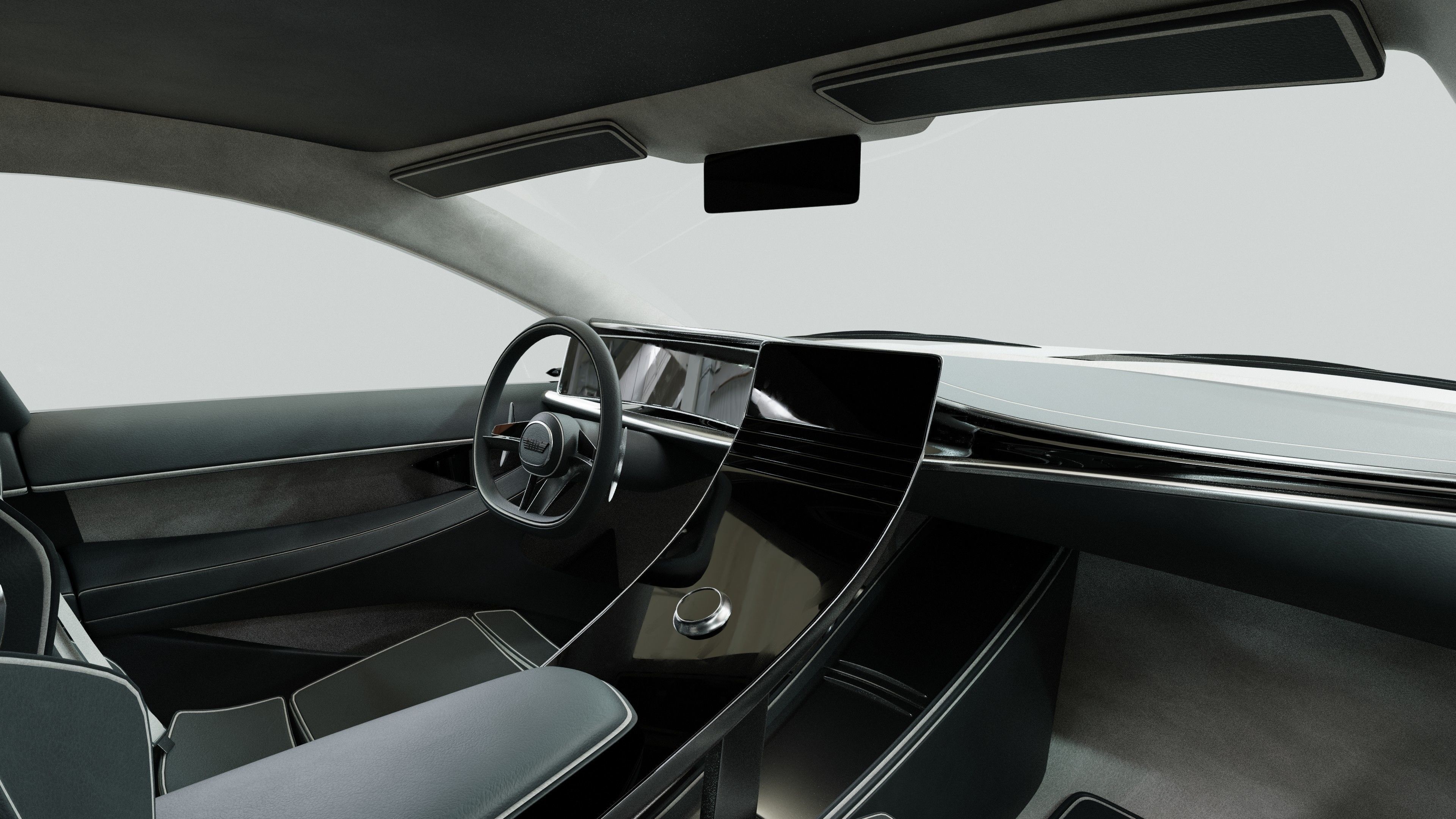 Generic 4 door V8 Sports Car 3D model_18