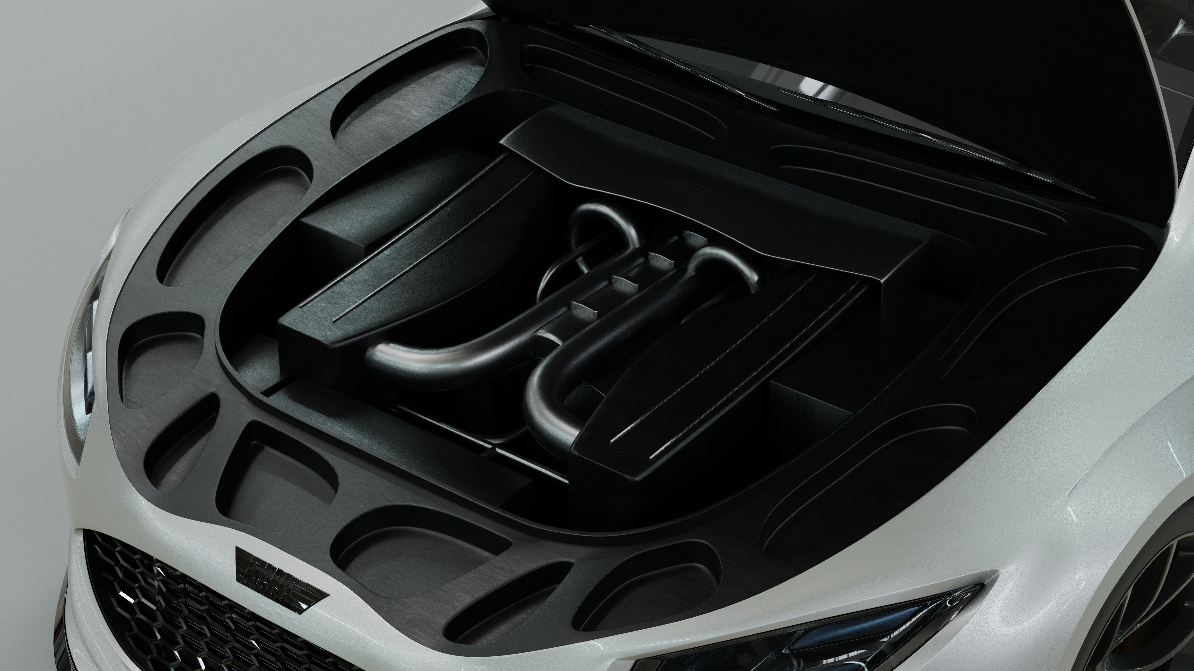 Generic 4 door V8 Sports Car 3D model_15