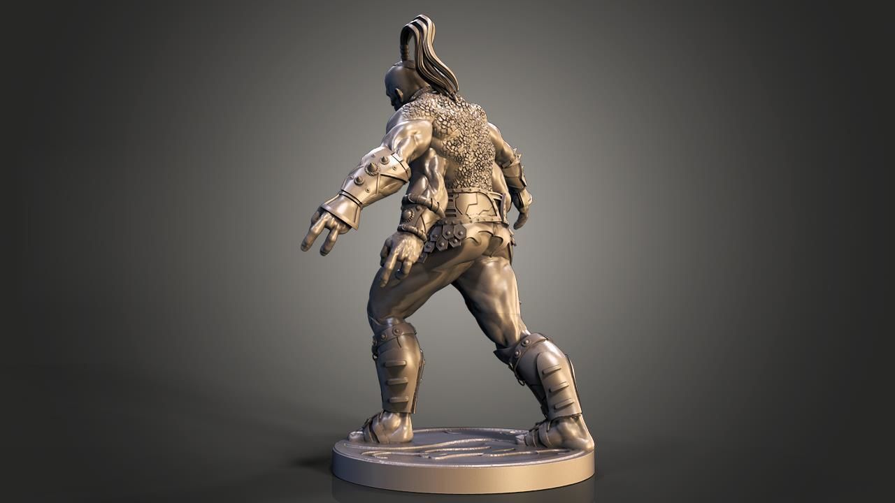 Goro is a character in the Mortal Kombat fighting 3D print model_2