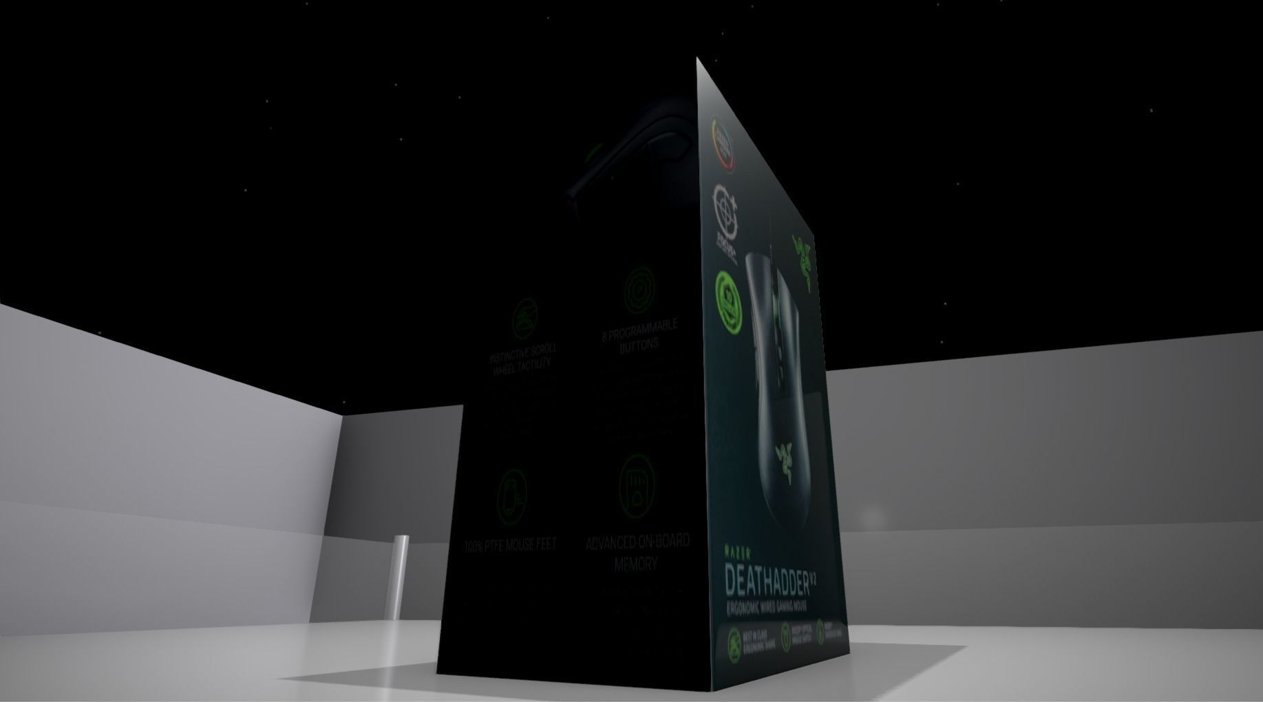 Razer DeathAdder V2 - Pack Low-poly 3D model_9