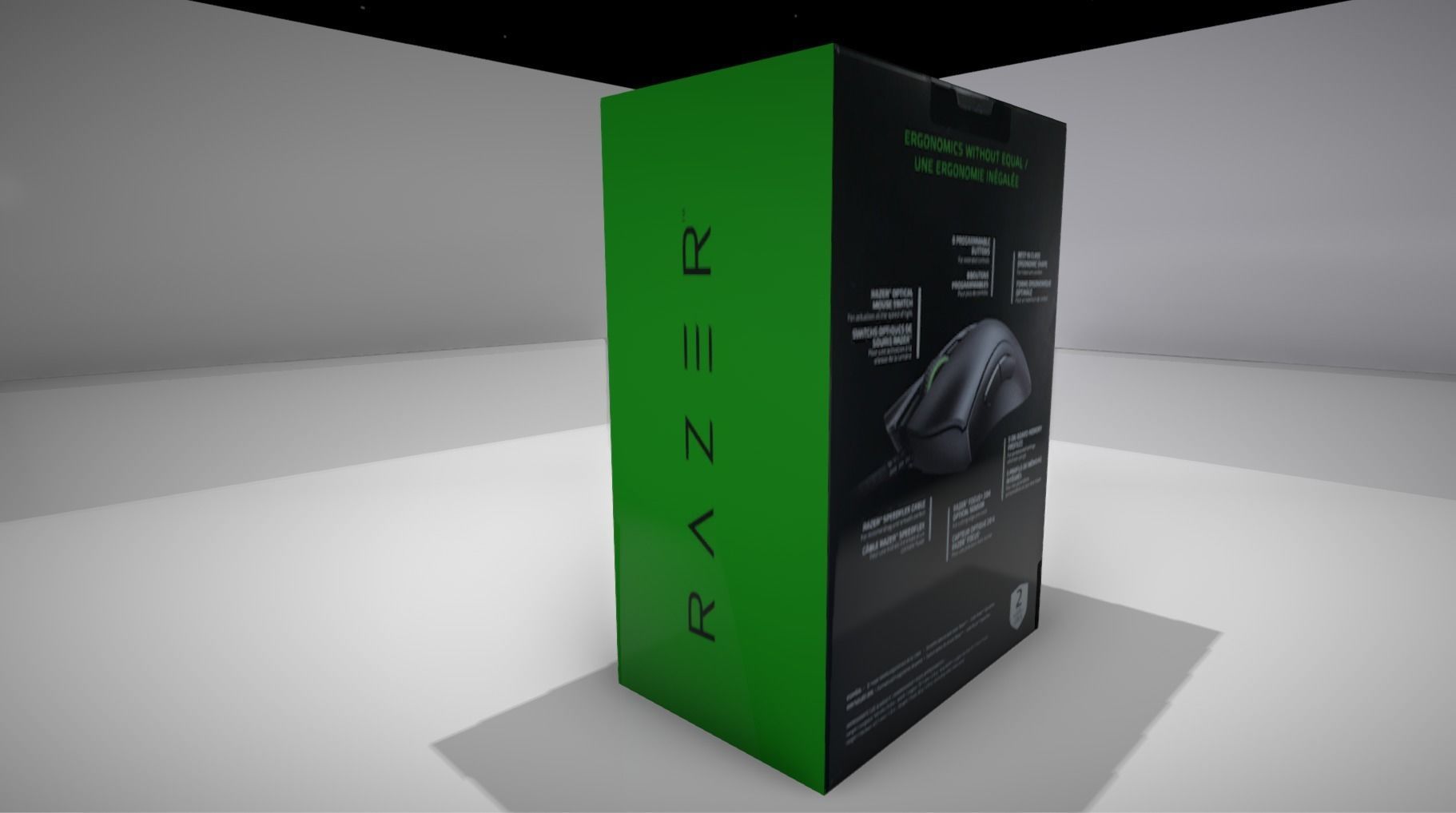 Razer DeathAdder V2 - Pack Low-poly 3D model_8