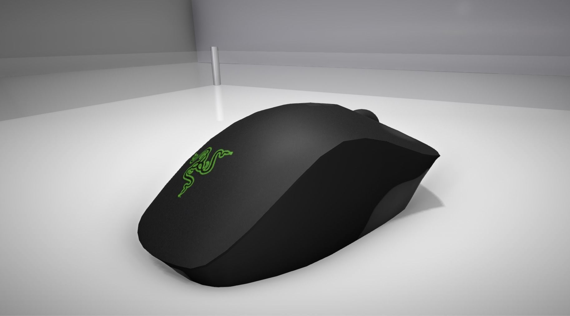Razer DeathAdder V2 - Pack Low-poly 3D model_1