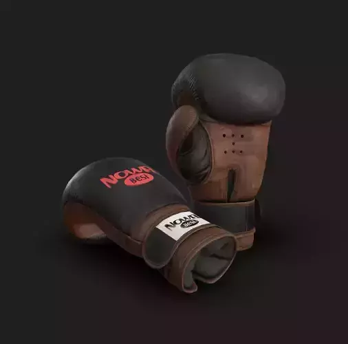 Boxing Glove Low-poly 3D model