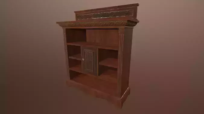 Antique Cupboard -PBR Game Ready 3D model