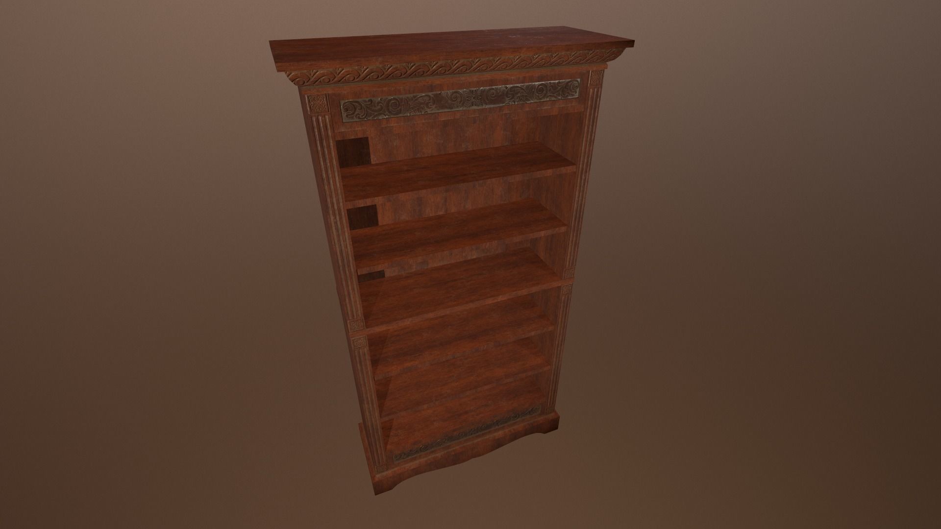 Antique Cupboard -PBR Game Ready 3D model Low-poly 3D model_10