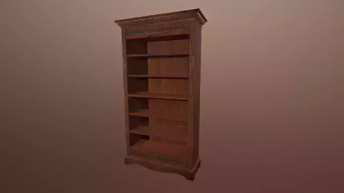 Antique Cupboard -PBR Game Ready 3D model