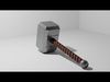 Thor hammer 3D model_1