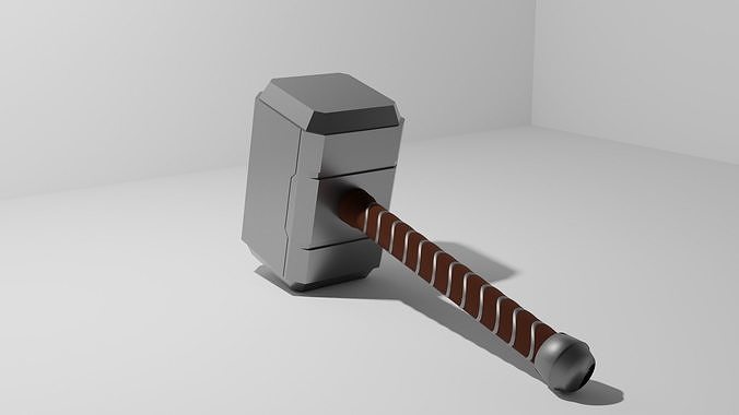 Thor hammer 3D model