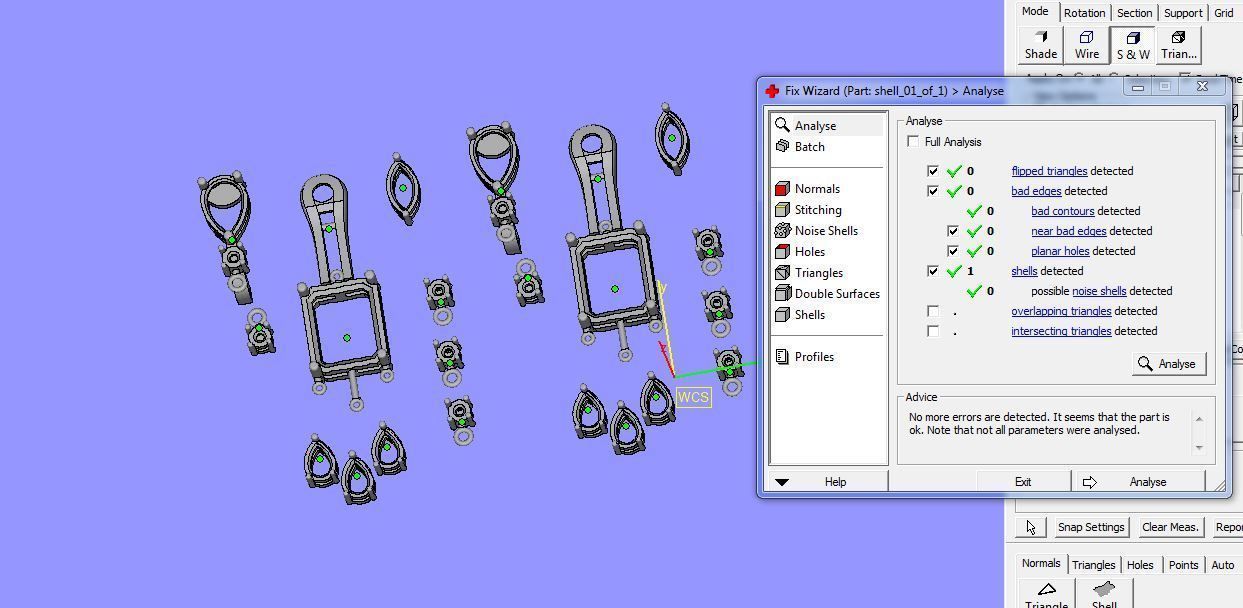 Graff Earrings 01 3D print model_5
