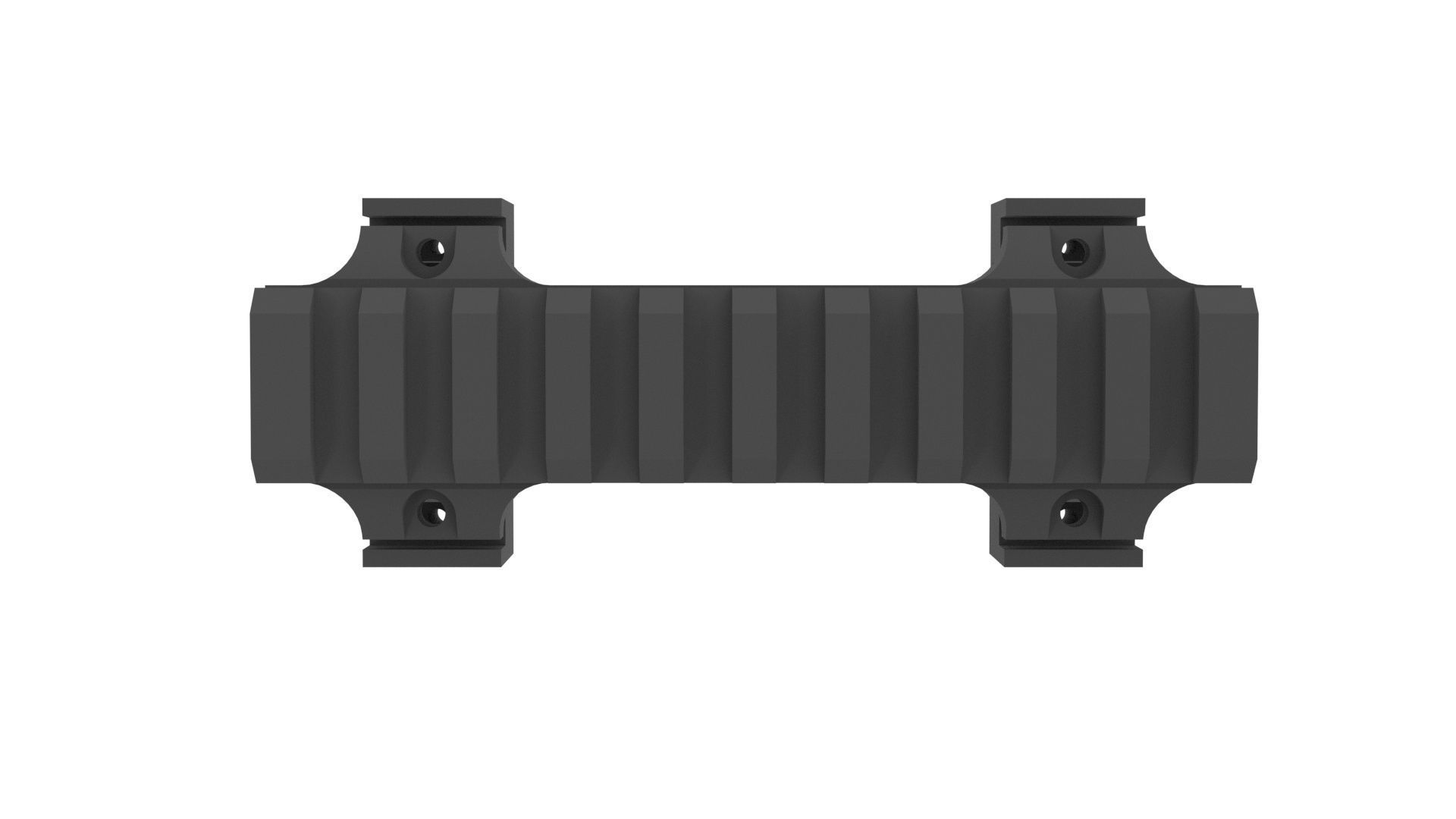 MP5 G3 top rail Picatinny submachine gun tactical CNC 3D Print Low-poly 3D model_7