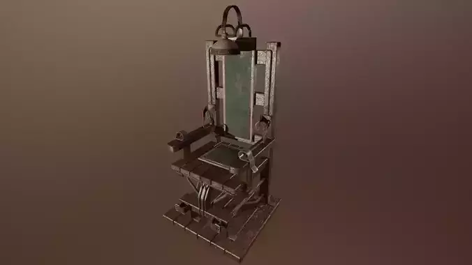 Electical Chair - PBR Game Ready model