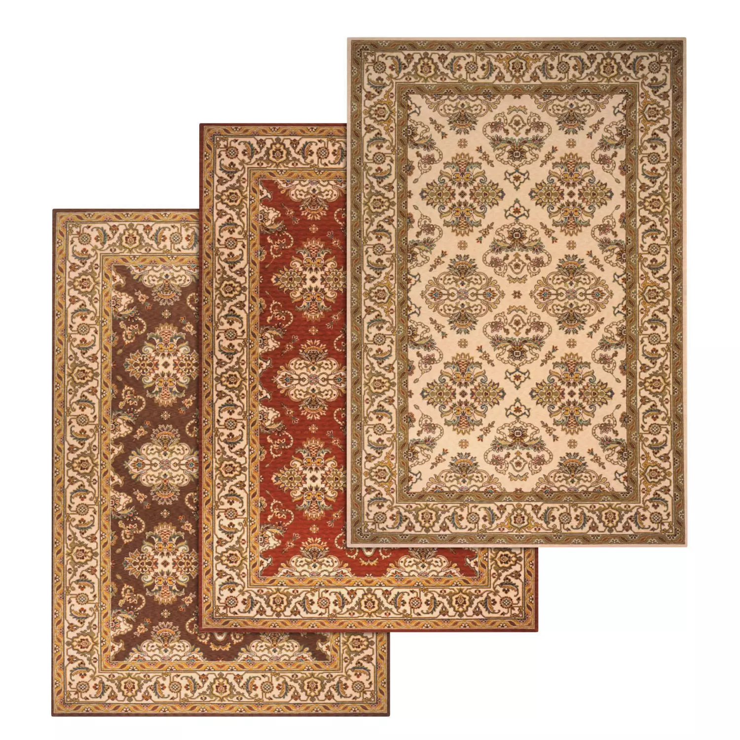 Rug Set 1217 3D model_0