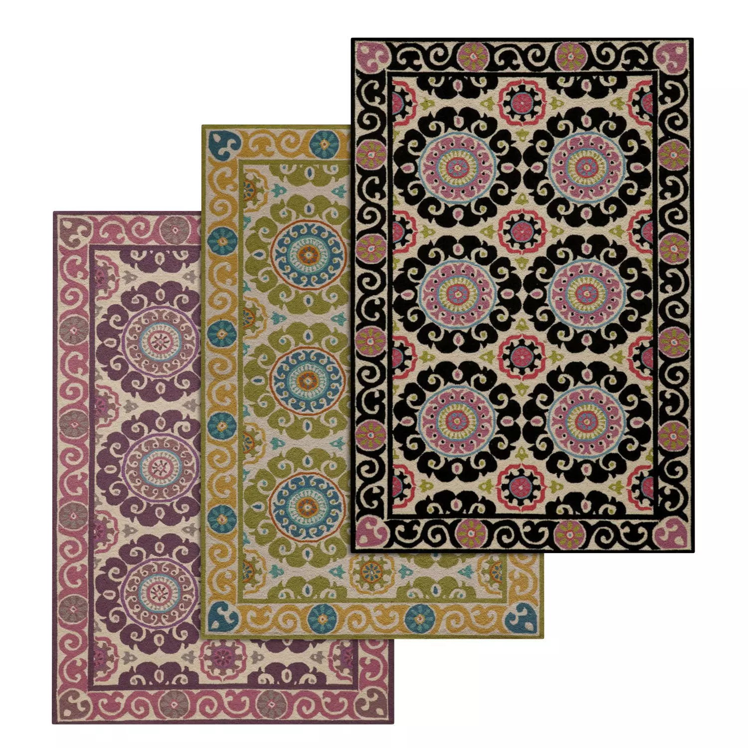 Rug Set 1218 3D model