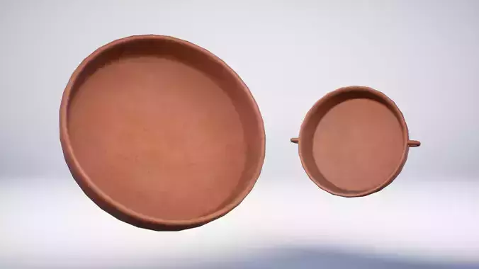 Roman Terracotta Dishes - 2 Variations
