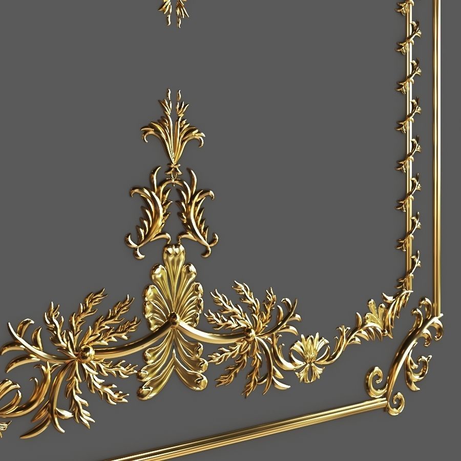 molding 1204 3D model_2