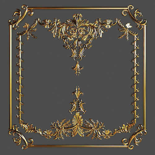 molding 1204 3D model
