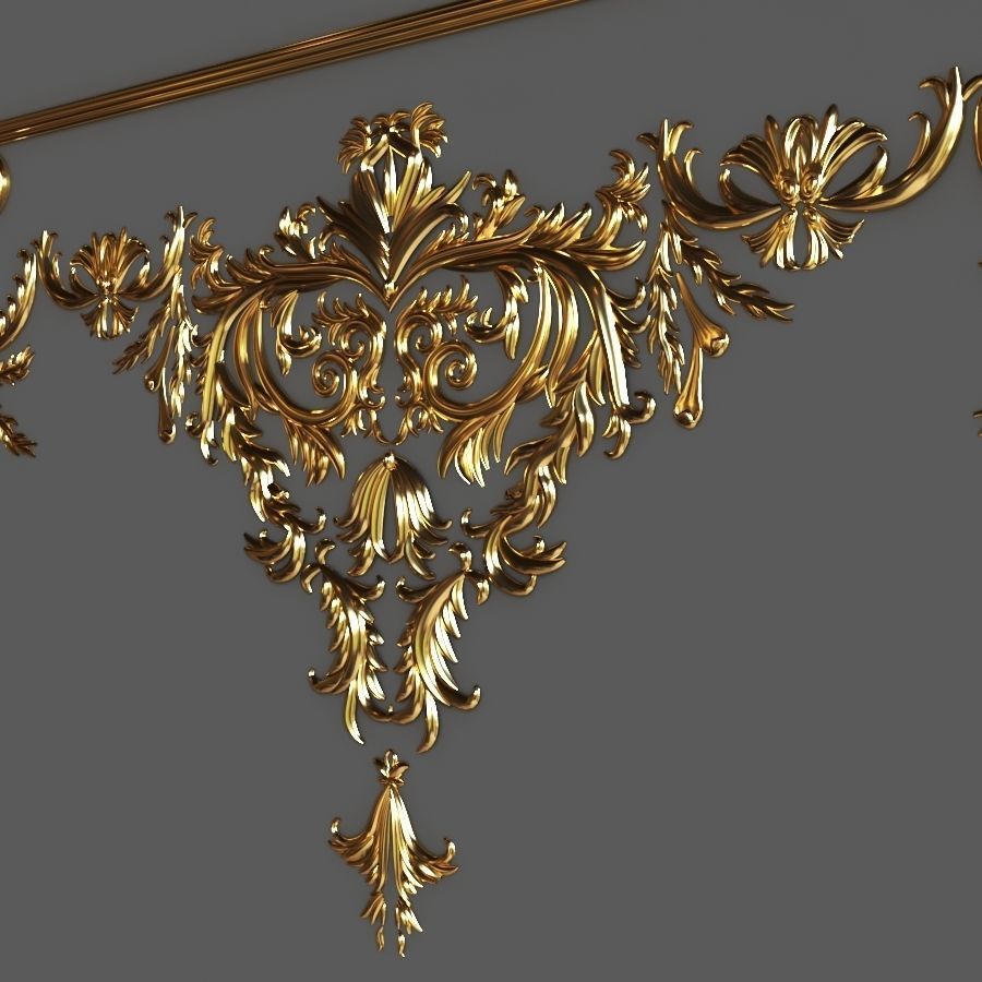 molding 1204 3D model_1