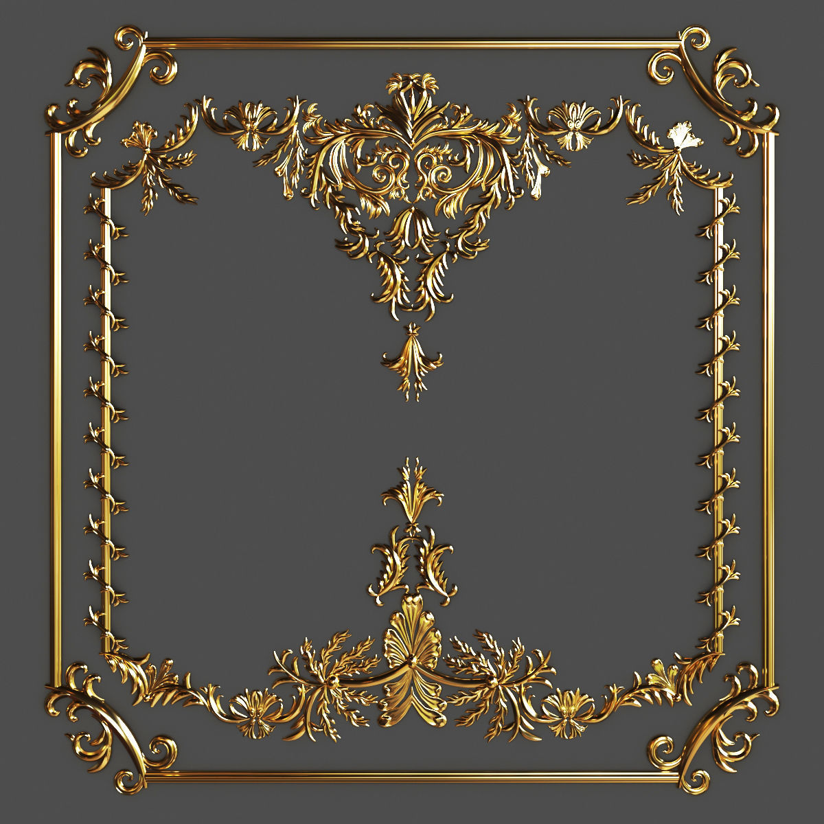 molding 1204 3D model_7