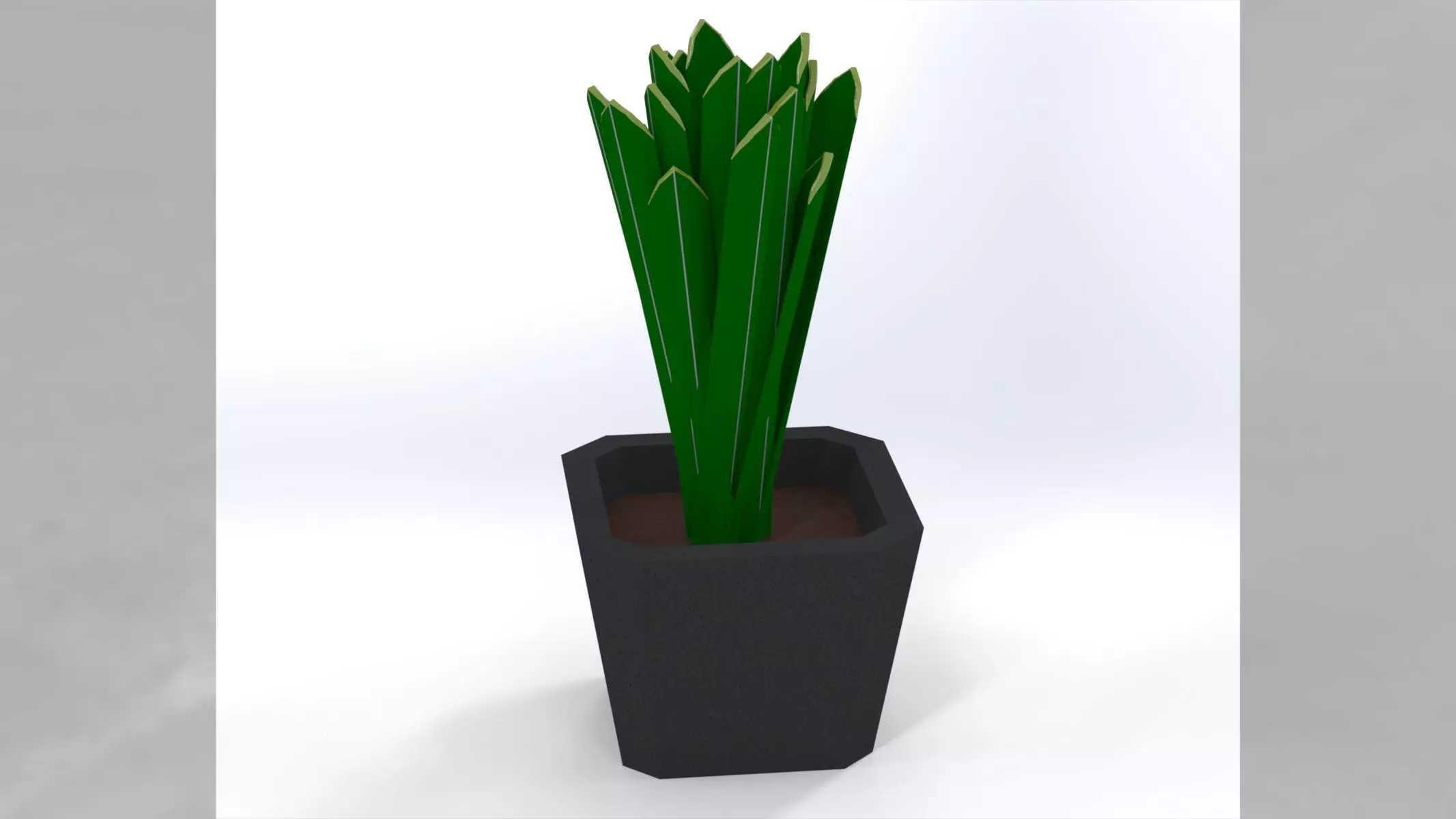 plant buckets mold 3D print model_0