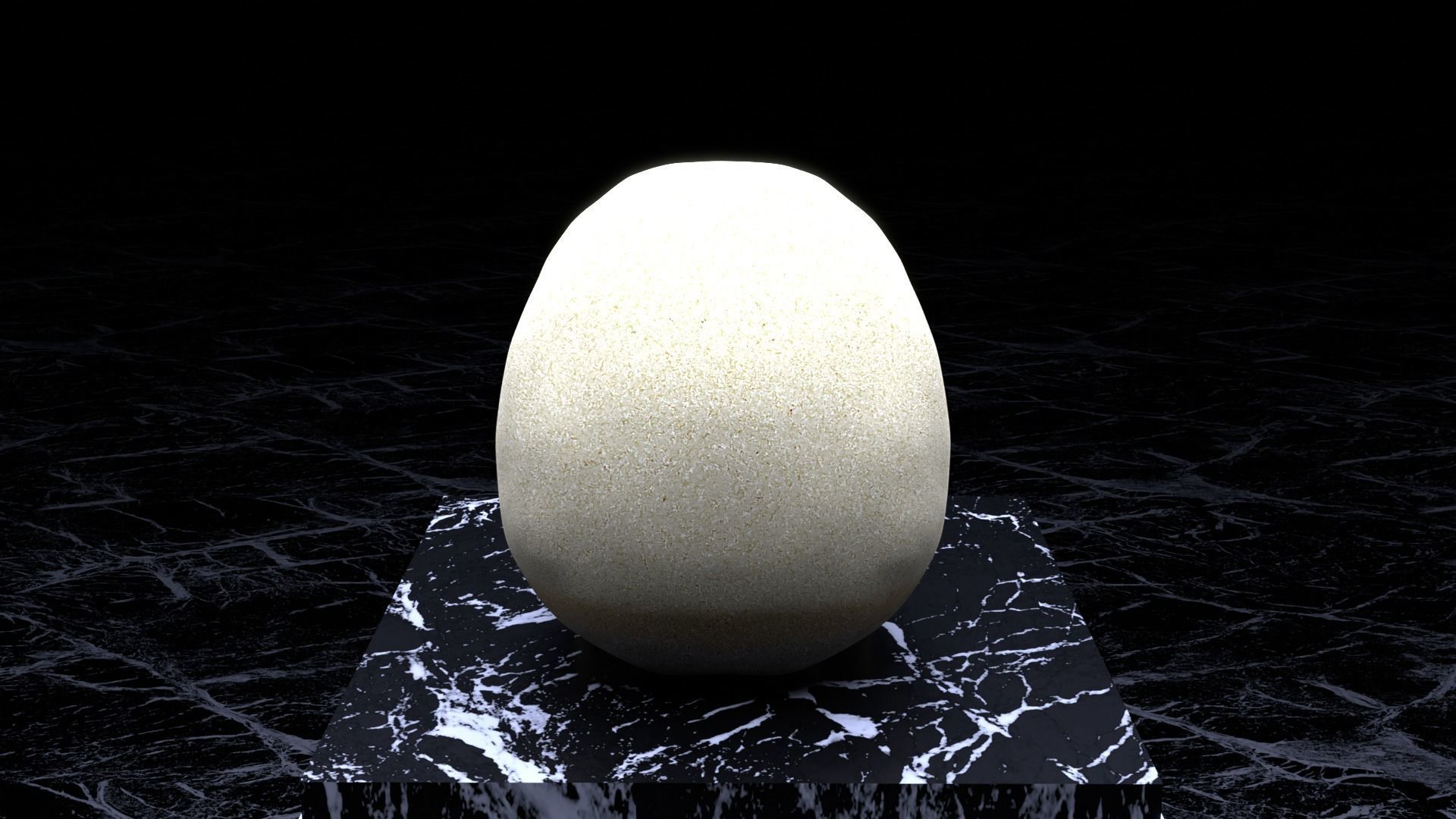 Vampire Skull Low-poly 3D model_18