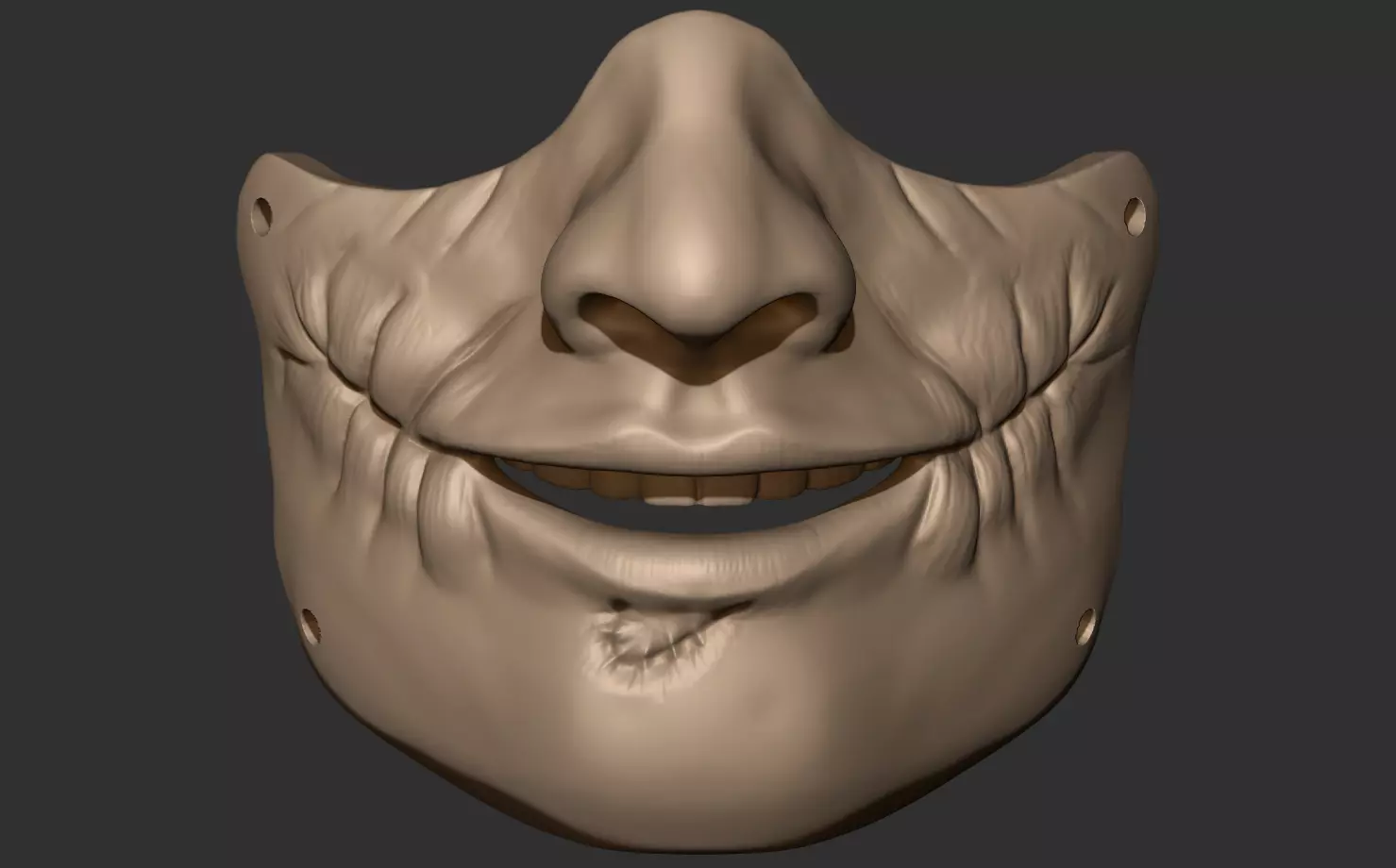 Joker Mask 3D print model_0