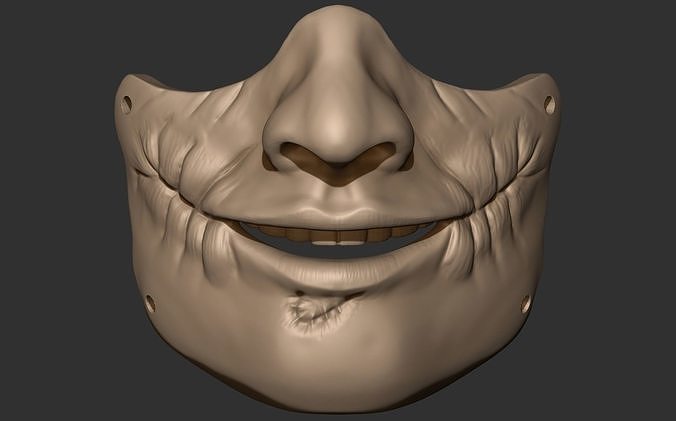 Joker Mask 3D print model