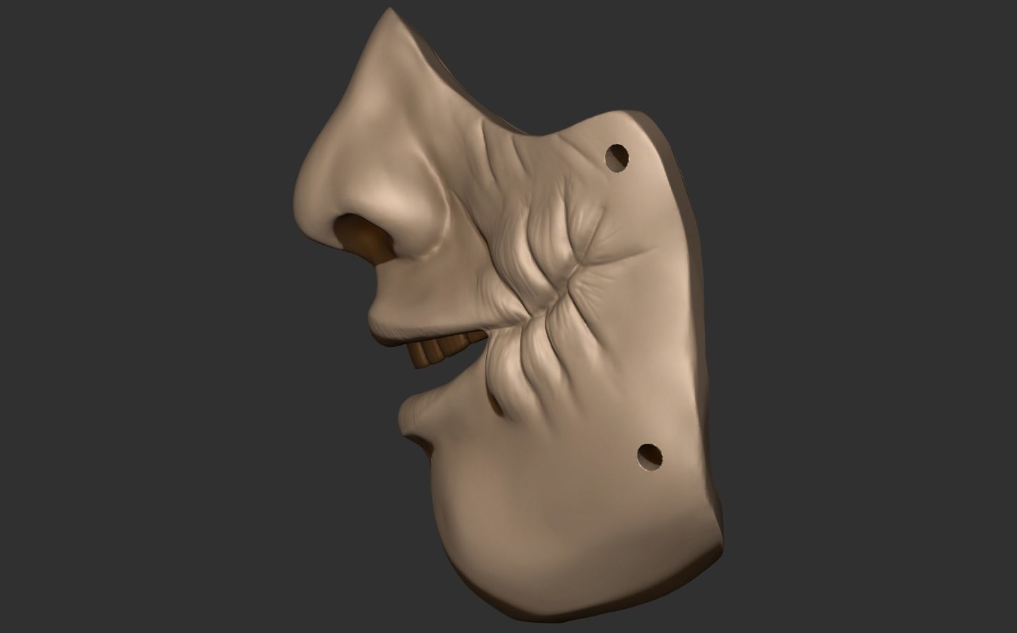 Joker Mask 3D print model_1