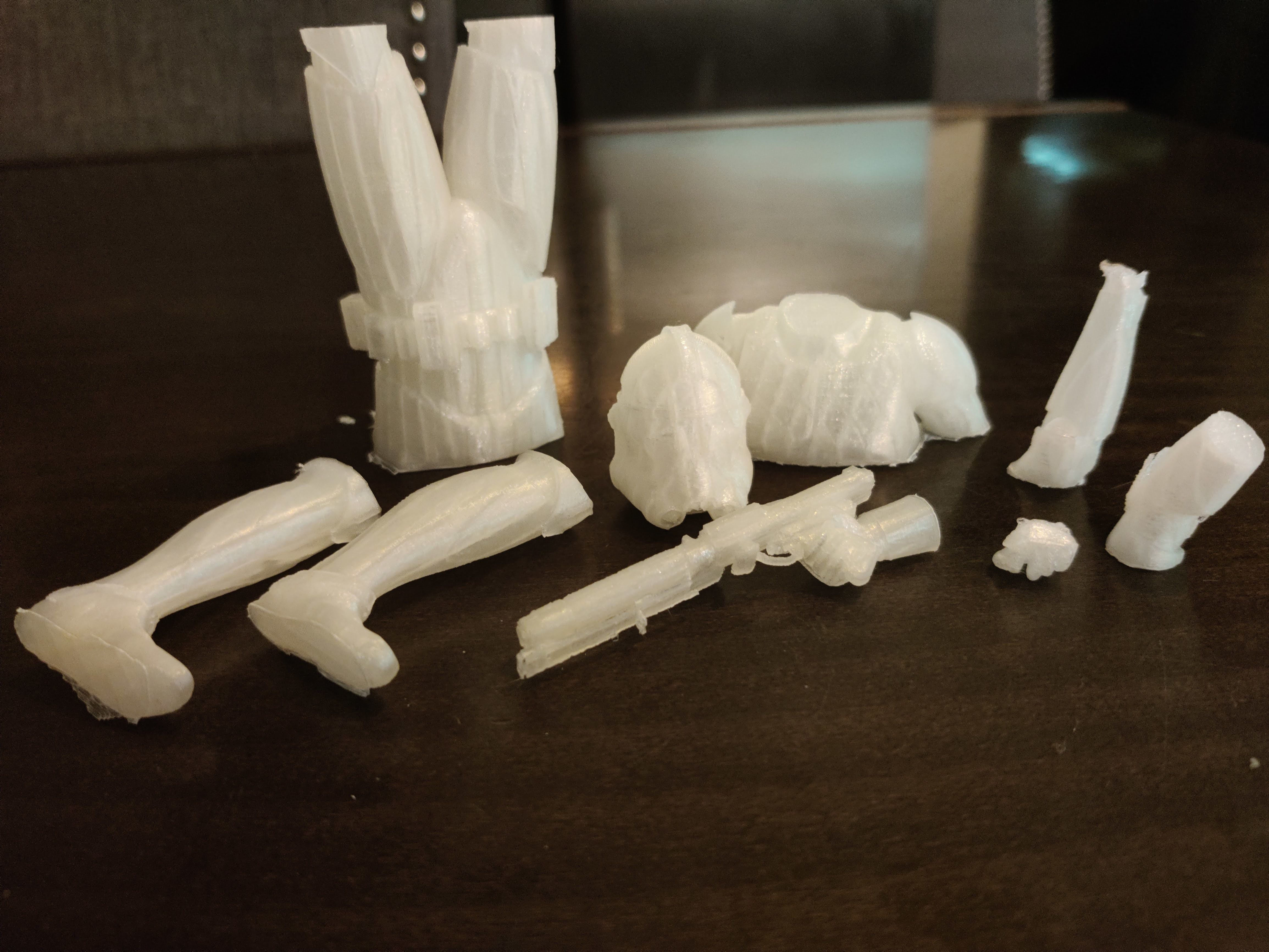 Clone Trooper Phase 2 Statue 3D print model_8