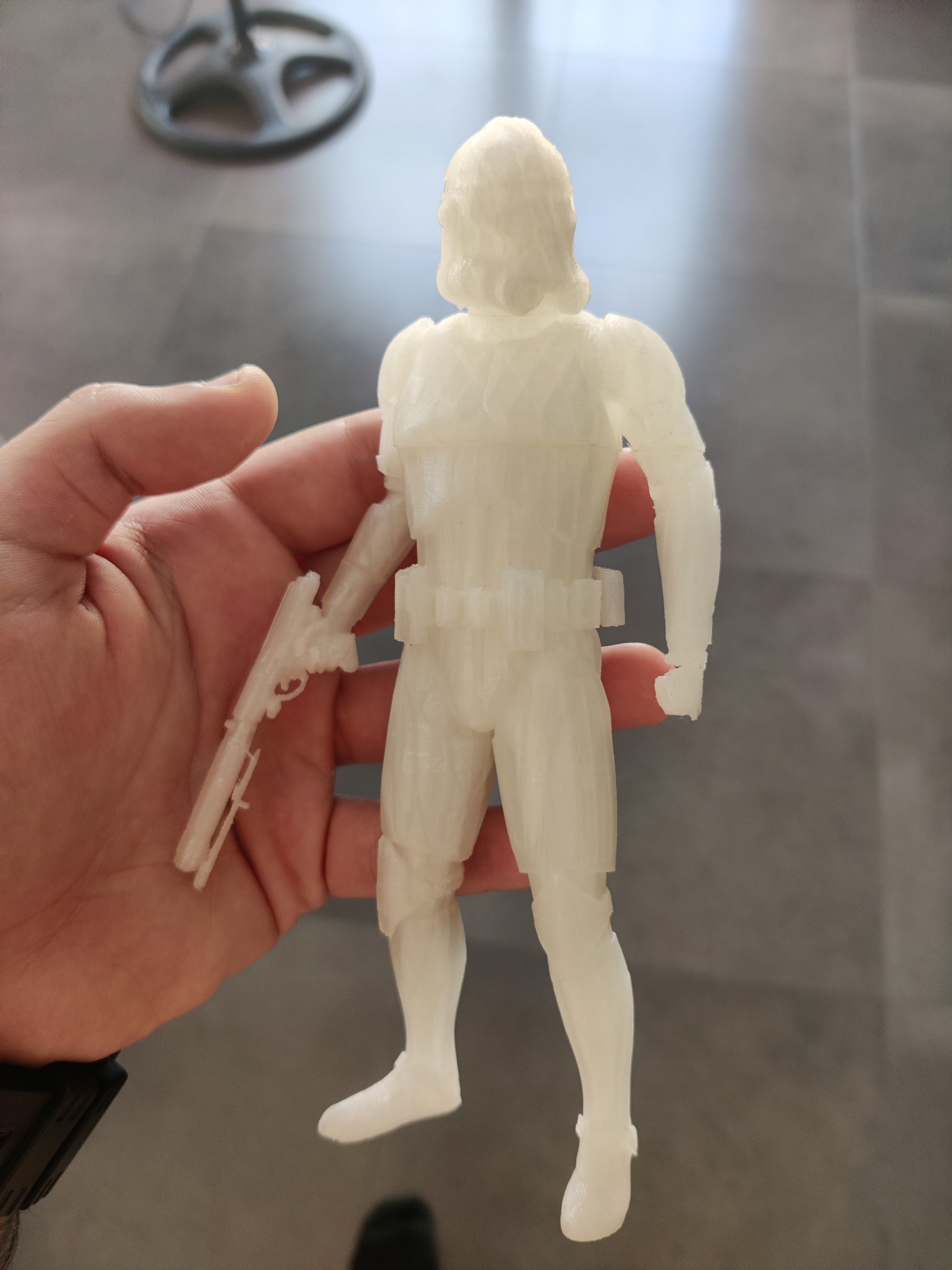 Clone Trooper Phase 2 Statue 3D print model_2