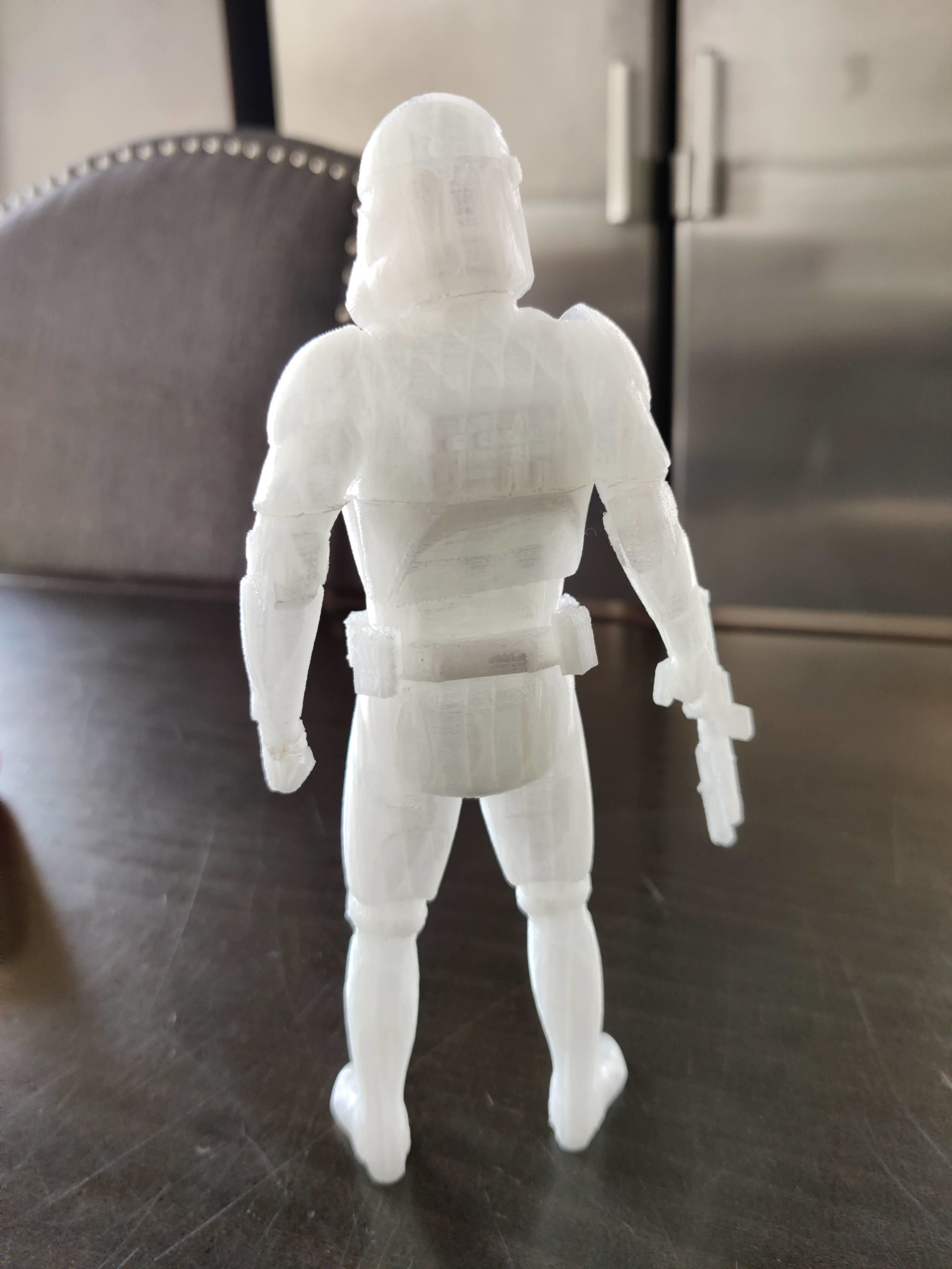 Clone Trooper Phase 2 Statue 3D print model_3