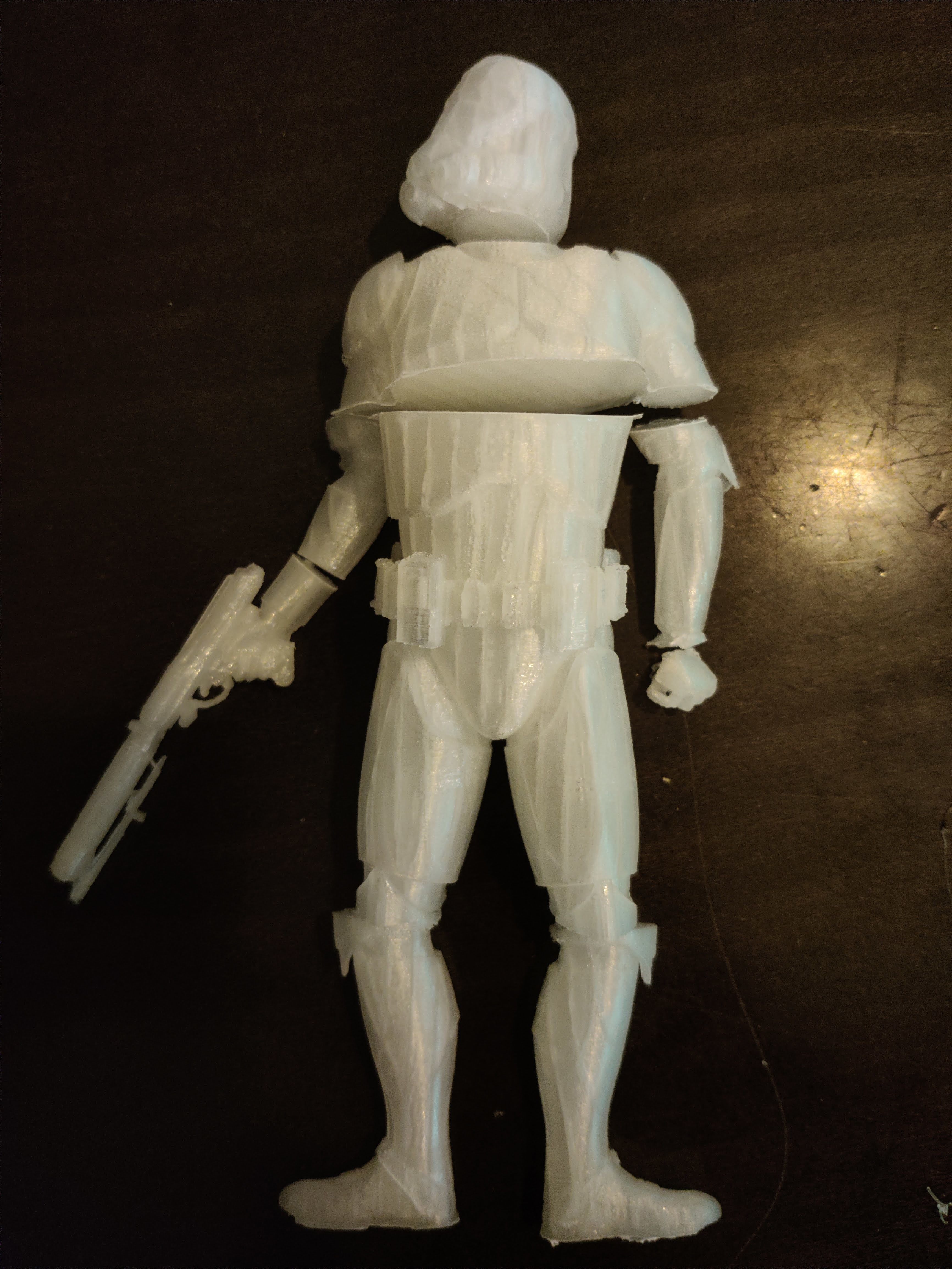 Clone Trooper Phase 2 Statue 3D print model_9
