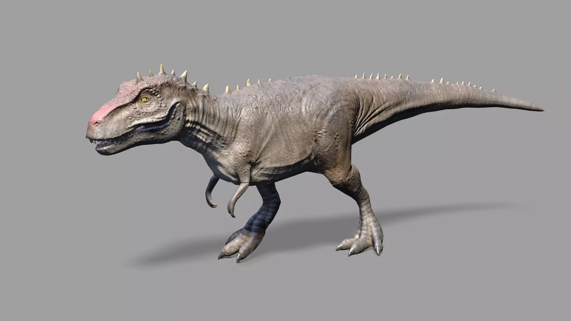 Trex Evolution Low-poly 3D model_0
