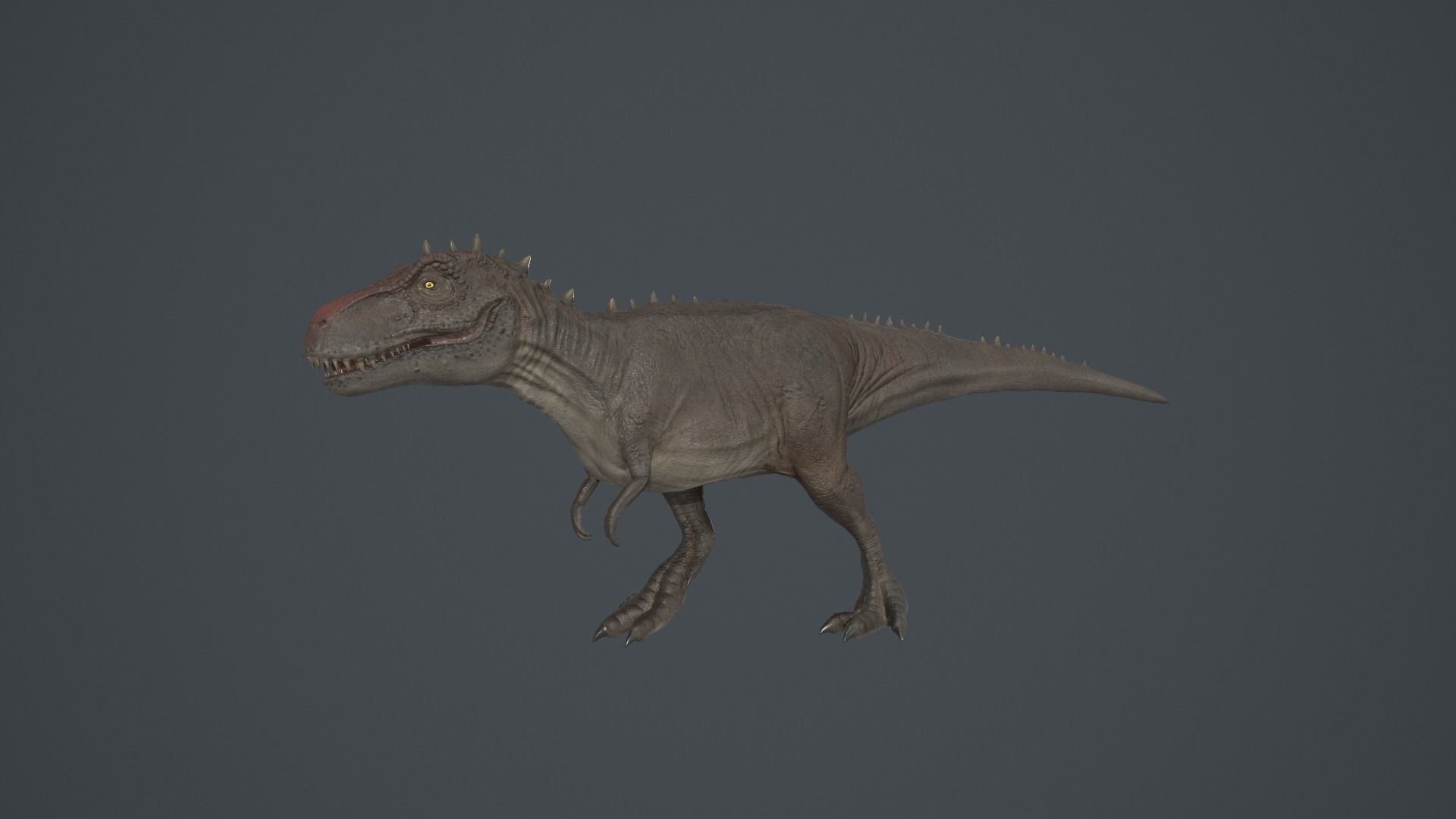 Trex Evolution Low-poly 3D model_4