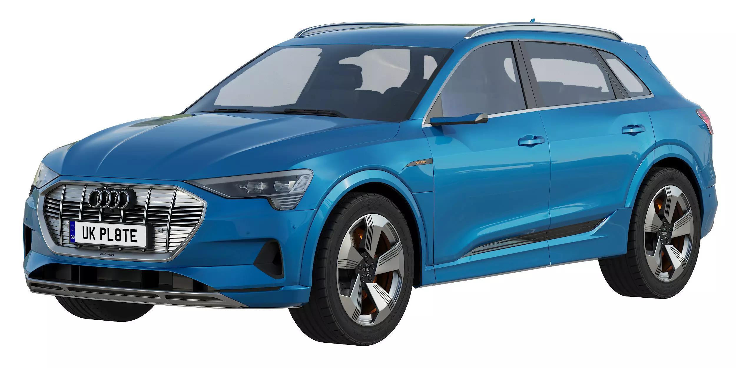 Audi e-tron 2020 3D model_0