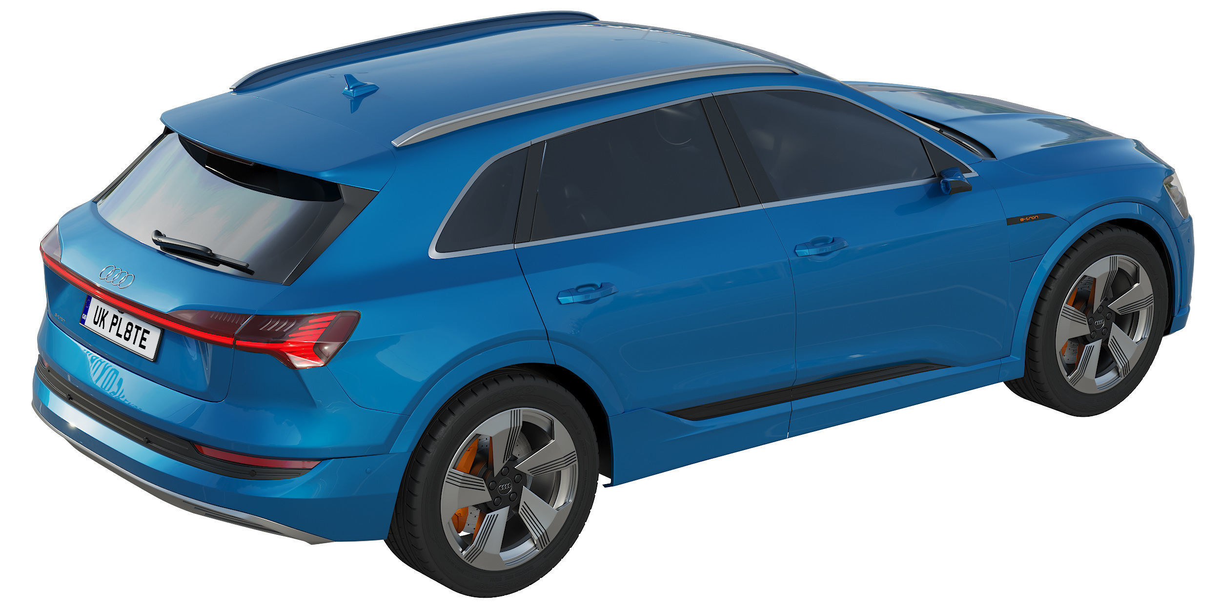 Audi e-tron 2020 3D model_8