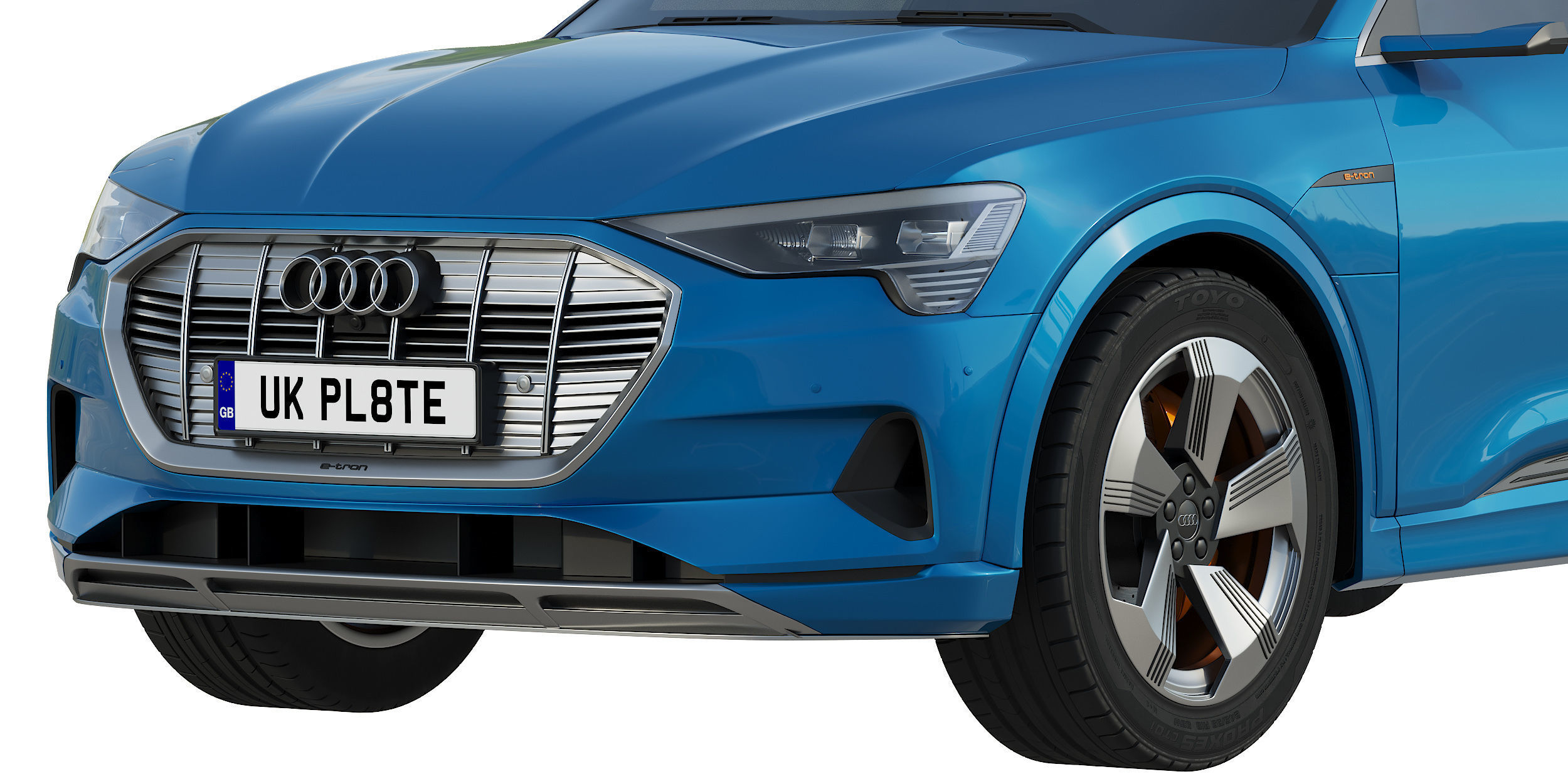 Audi e-tron 2020 3D model_10