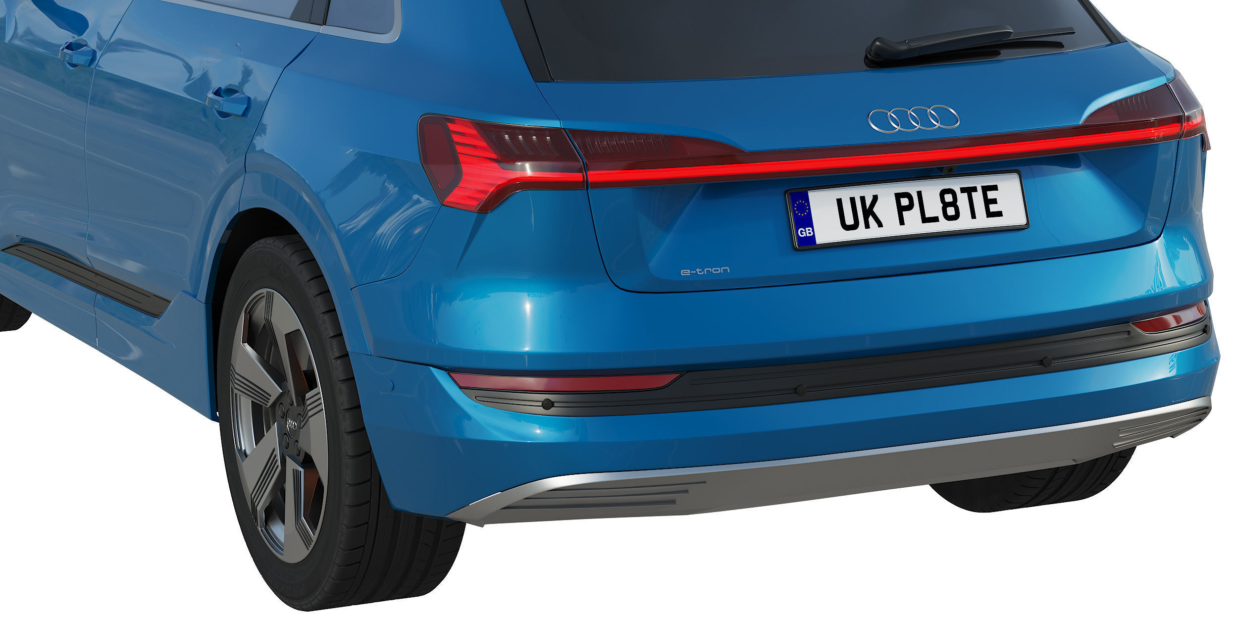 Audi e-tron 2020 3D model_11