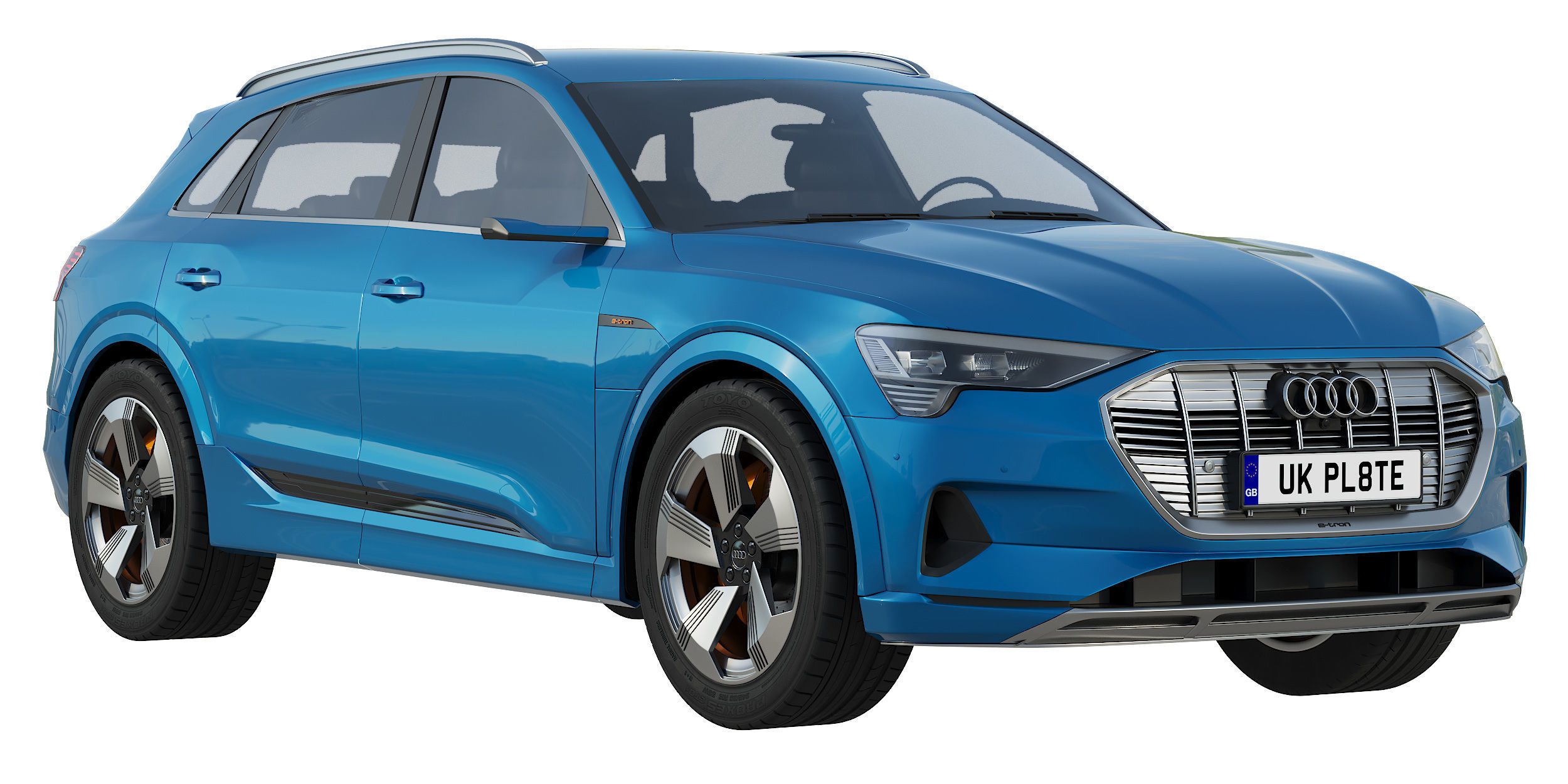 Audi e-tron 2020 3D model_1