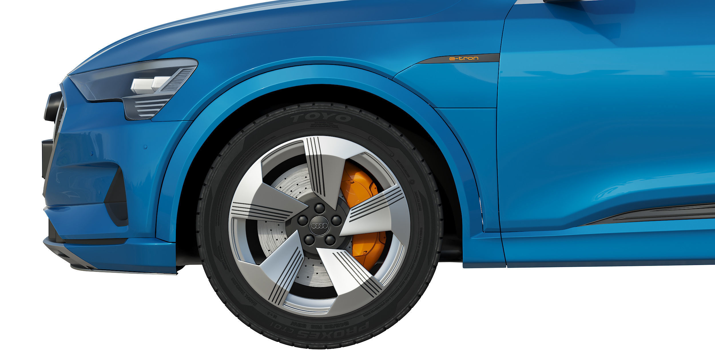 Audi e-tron 2020 3D model_9