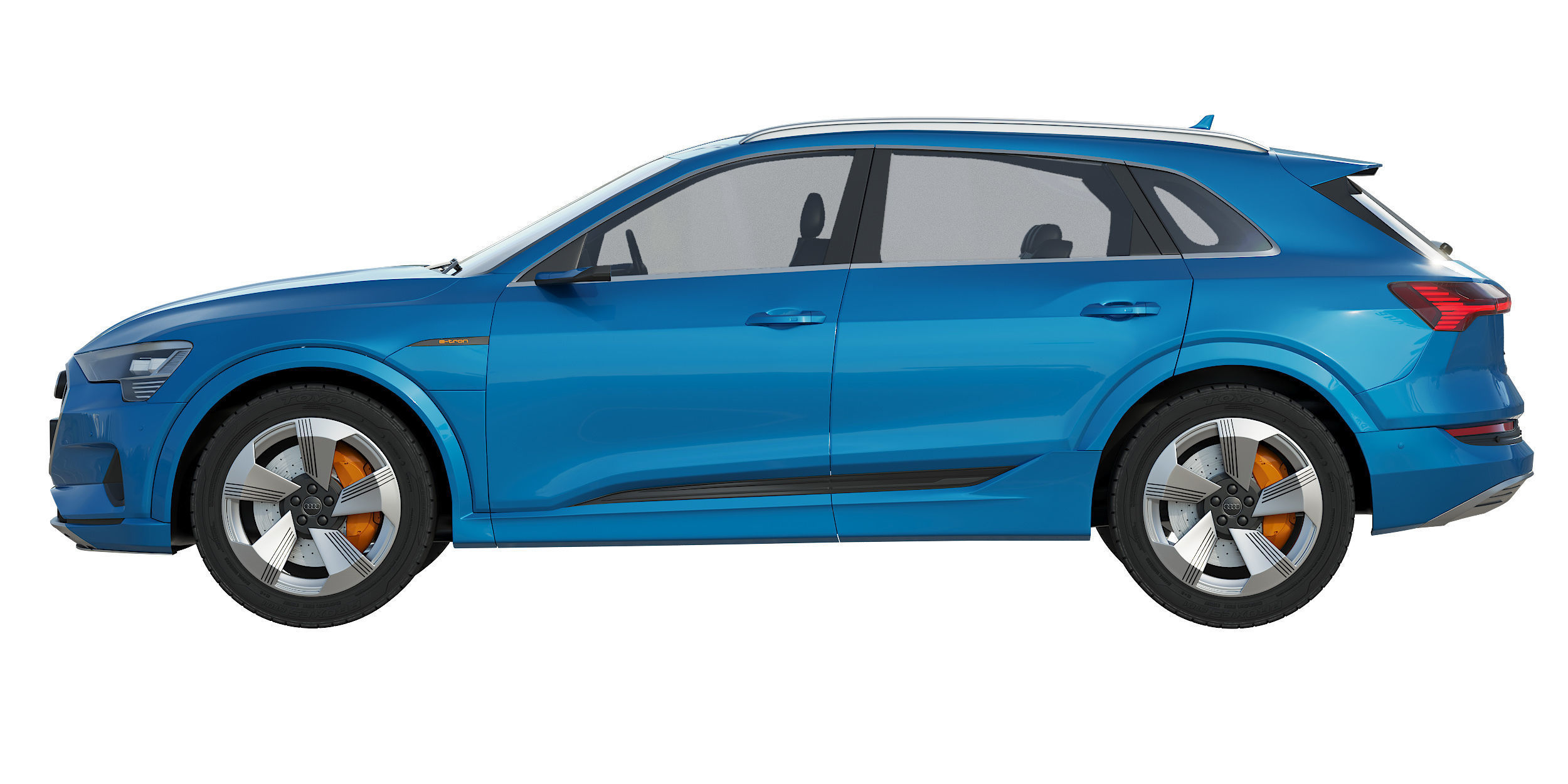 Audi e-tron 2020 3D model_4